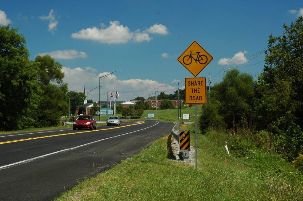 Share the Road Signage